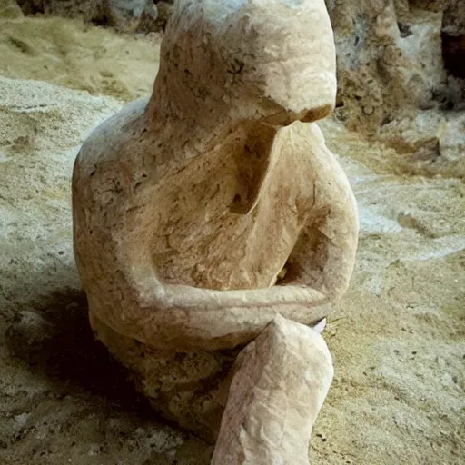 Image similar to paleolithic figurine