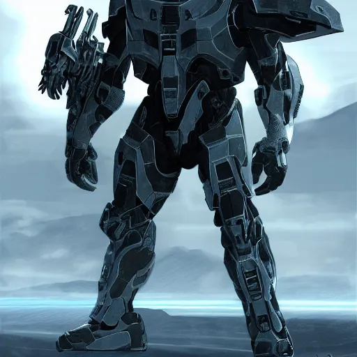 Prompt: concept art prometheus meets halo ; widescreen cinematic