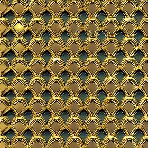 Image similar to symmetry, repeating pattern gold wall paper. art deco