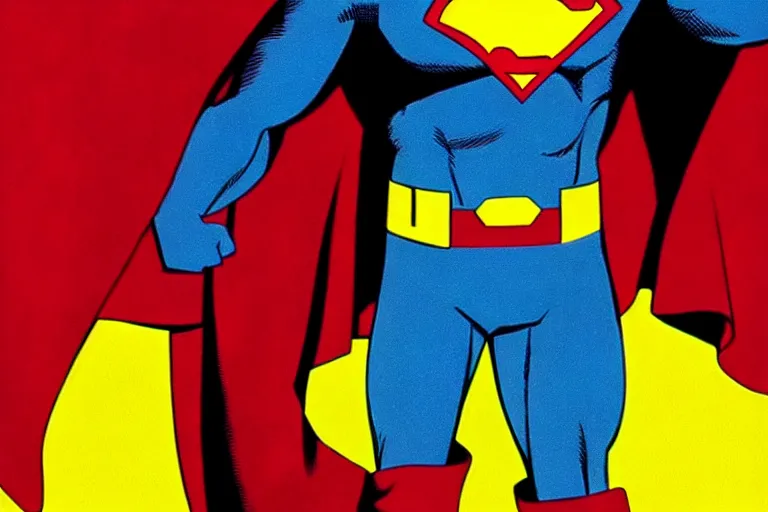 Image similar to clint eastwood as superman in the 1 9 8 0's, superhero film, hyperrealistic, detailed, smooth, sharp focus