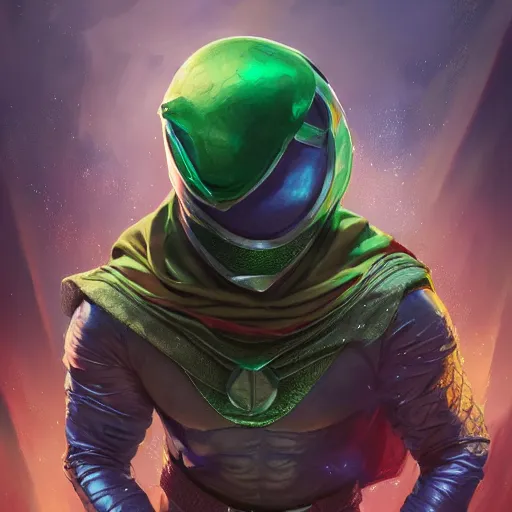 Prompt: Mysterio from Marvel Cinematic Universe, by Stanley Artgerm Lau, WLOP, Rossdraws, James Jean, Andrei Riabovitchev, Marc Simonetti, Yoshitaka Amano, ArtStation, CGSociety,