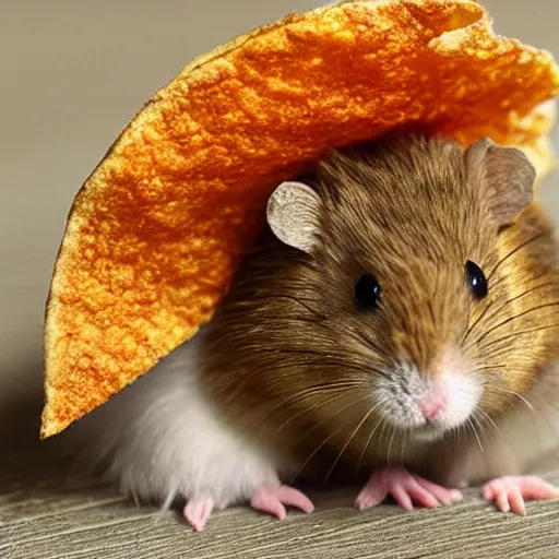 Hamster eating dorito hotsell