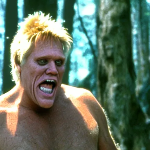 Image similar to gary busey as bigfoot