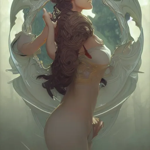 Prompt: two beautiful identical rogue, intricate, elegant, highly detailed, digital painting, artstation, concept art, smooth, sharp focus, illustration, art by artgerm and greg rutkowski and alphonse mucha, clean detailed anime style