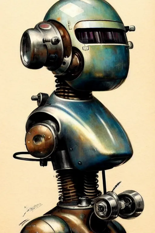 Image similar to ( ( ( ( ( 1 9 5 0 s retro future android robot hotrod. muted colors., ) ) ) ) ) by jean - baptiste monge,!!!!!!!!!!!!!!!!!!!!!!!!!