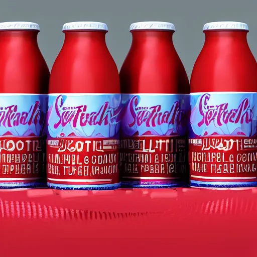 Image similar to a softdrink bottle labelled conk, marketing photo