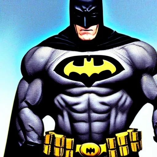 Image similar to John Cena as Batman