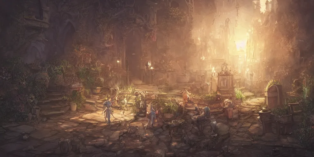 Image similar to it would be fatal for the nation to overlook the urgency of the moment. ultrafine highly detailed colorful illustration, intricate linework, sharp focus, octopath traveler, final fantasy, unreal engine highly rendered, global illumination, radiant light, intricate environment