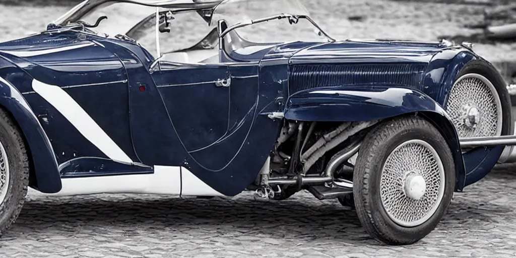 Prompt: “2022 Bugatti Type 57SC Atlantic”