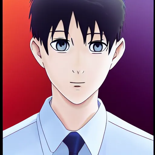 Image similar to Shinji Ikari from Neon Genesis Evangelion, live action, portrait shot,