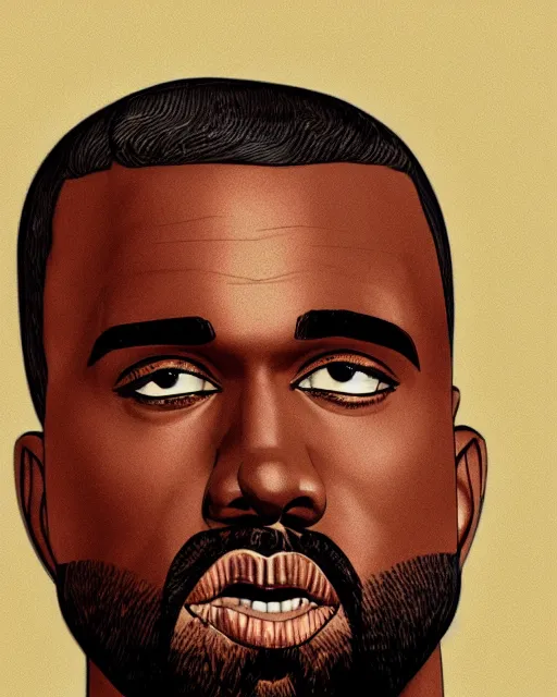 classic disney portrait character art of kanye west, | Stable Diffusion ...