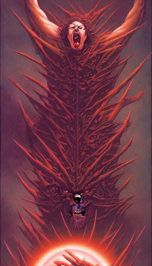 Image similar to rage, by gerald brom,