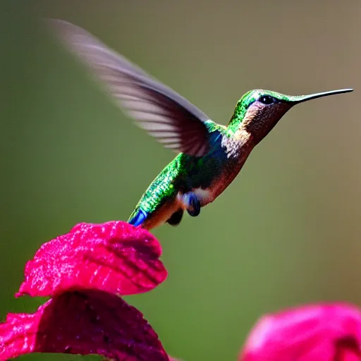 Image similar to beautiful hummingbird drinking from a marijuana plant, wildlife photography, highly detailed, high quality, 8 k, soft lighting,