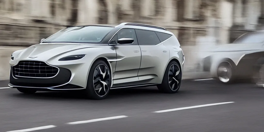 Image similar to “2022 Aston Martin minivan”