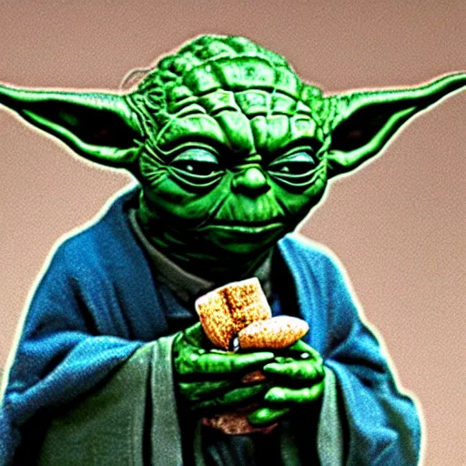 a photo of a yoda eating beans in a courtroom | Stable Diffusion | OpenArt