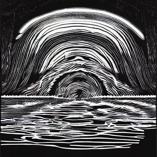 Image similar to Album Cover by Stanley Donwood, 8k