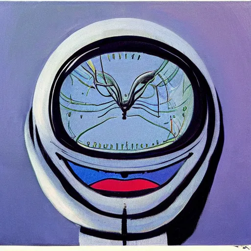 Image similar to alien by wayne thiebaud