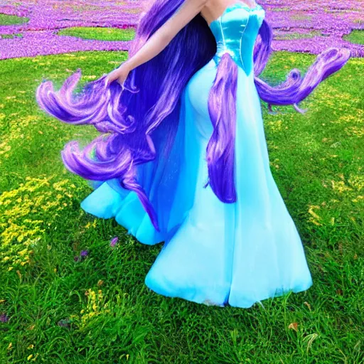 Image similar to bloom from winx in real life | portrait photograph