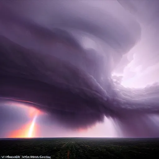 Prompt: amazing photo a tornado by marc adamus, digital art, beautiful dramatic lighting