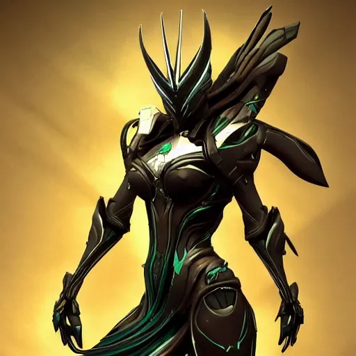 Image similar to fanart of valkyr warframe, stunning pose, high quality, artstation, deviantart