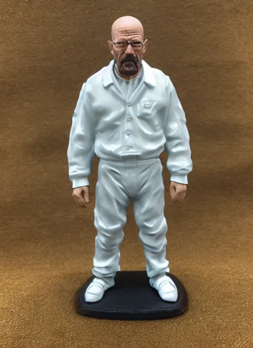 Prompt: 80mm resin detailed miniature of Walter White, Product Introduction Photos, 4K, Full body