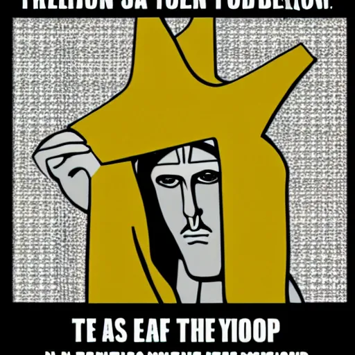 Prompt: religion based on memes pop art