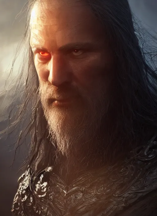Prompt: one - eyed peasant, ultra detailed fantasy, elden ring, realistic, dnd character portrait, full body, dnd, rpg, lotr game design fanart by concept art, behance hd, artstation, deviantart, global illumination radiating a glowing aura global illumination ray tracing hdr render in unreal engine 5