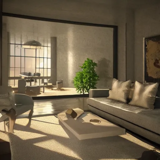 Image similar to realistic renderings of astonishing scenes