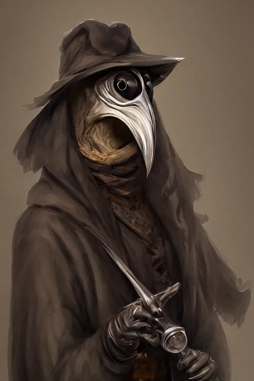 Prompt: a portrait of a plague doctor as a kiwi bird , made by Stanley Artgerm Lau, WLOP, Rossdraws, ArtStation, CGSociety, concept art, cgsociety, octane render, trending on artstation, artstationHD, artstationHQ, unreal engine, 4k, 8k,