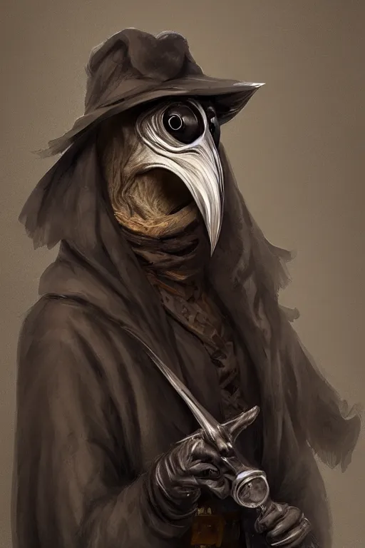 ArtStation - Plague Doctor (SCP-049)