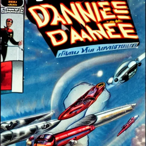 Image similar to adventures of dan dare