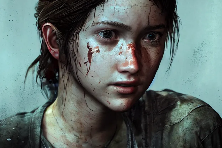 Pictures The Last of Us 2 Ellie Face female 3D Graphics 2560x1440