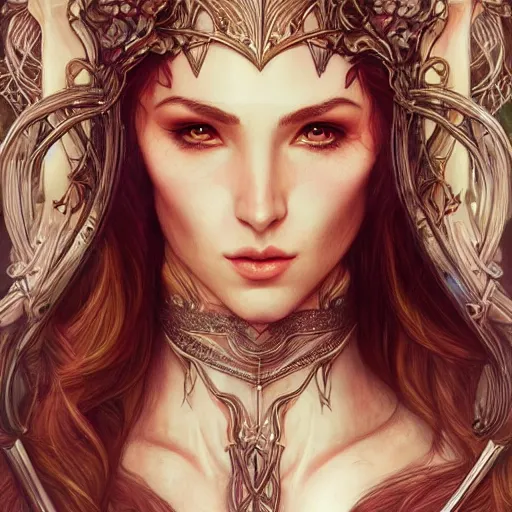 Image similar to a photograpic of elven archers, cute, fantasy, intricate, elegant, centered, wide lens, highly detailed, digital painting, artstation, long shot, photographic, full-body portrait, concept art, smooth, sharp focus, illustration, art by artgerm and H R Giger and alphonse mucha