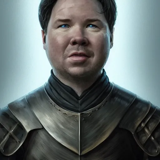 Prompt: the cast of game of thrones as michael mcintyre, anatomy, bathed in light, highly detailed, photorealistic, artstation, smooth, sharp focus, illustration, unreal engine 5, 8 k, art by artgerm and greg rutkowski and edgar maxence