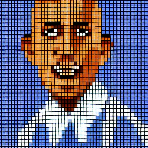 Prompt: Obama Pixel Art, hyper realistic, HD, HQ, photo realistic