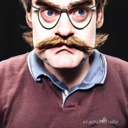 Prompt: high quality portrait photograph of bill hader as Wario, close up studio photography 4k