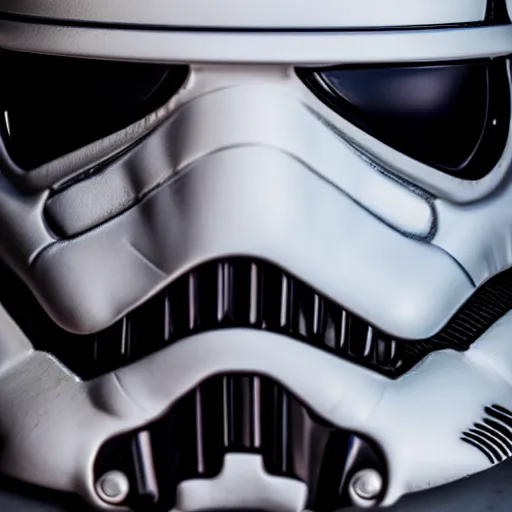 Prompt: a stormtrooper in black armor, 8 k, cinematic lighting, shallow depth of field, raytracing,