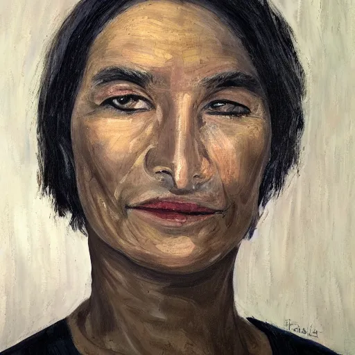 Image similar to portrait by Pascale Taurua