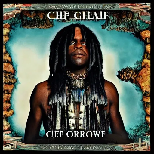 Image similar to chief keef morrowind album cover