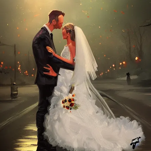 Image similar to stop the wedding, digital painting, ultradetailed, artstation, oil painting, ultradetailed, artstation