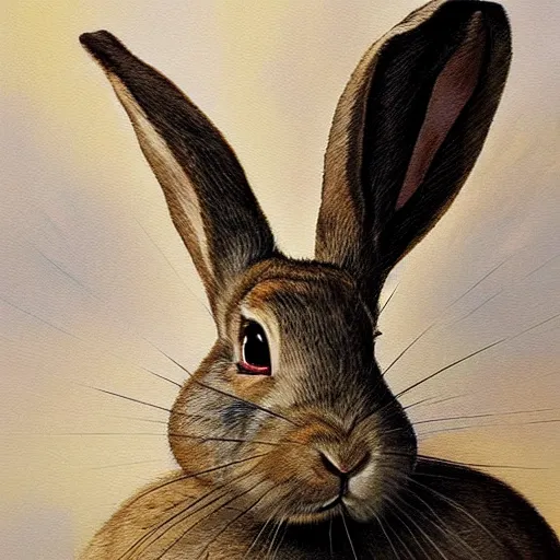 Image similar to rabbit mafia gangster by James Gurney.