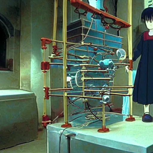 Image similar to physics apparatus from Spirited Away (2001)
