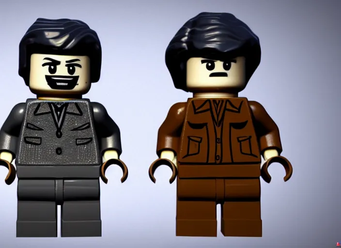 hyperdetailed stalin and lenin as lego characters, | Stable Diffusion ...