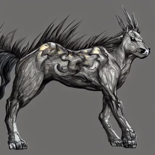 Image similar to fantasy animal concept art