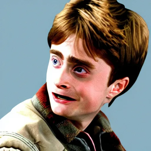 Image similar to daniel radcliffe as marty mcfly in back to the future