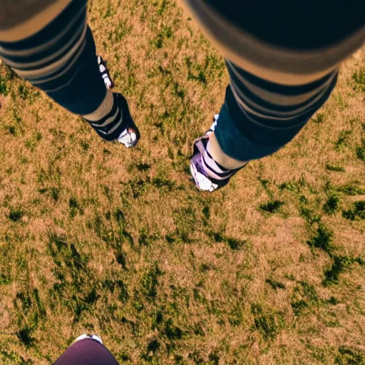 Image similar to first person pov of a giant looking down the earth