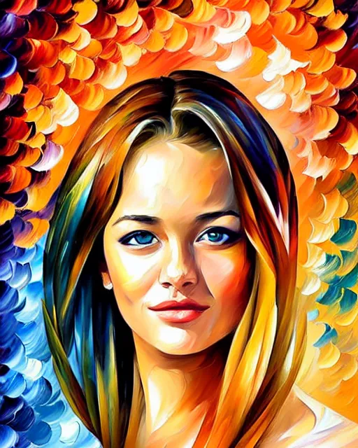 Image similar to girl artwork by leonid afremov, artwork by sandra chevrier golden hour, illustration, highly detailed, simple, smooth and clean vector curves, no jagged lines, vector art, smooth, artstation