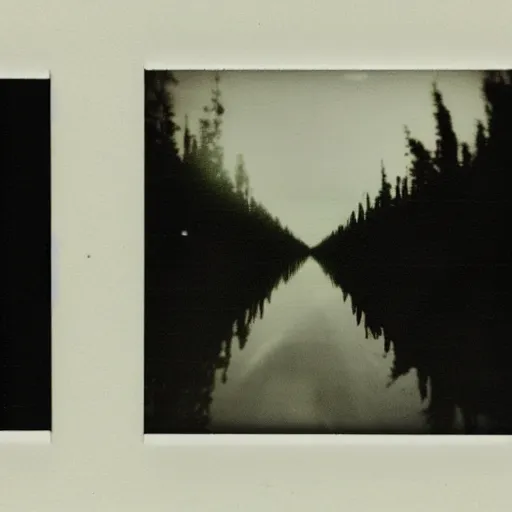 Prompt: photograph of a glitch, scary, uncanny, shot on polaroid