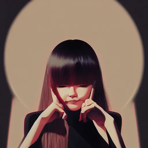 Prompt: Portrait of a monster by ilya kuvshinov