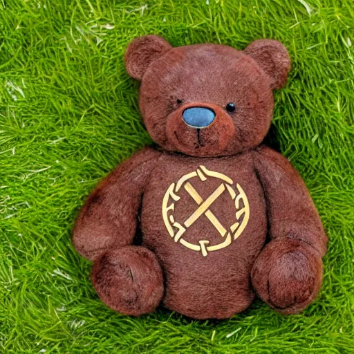 Image similar to norse rune in the shape of a bear